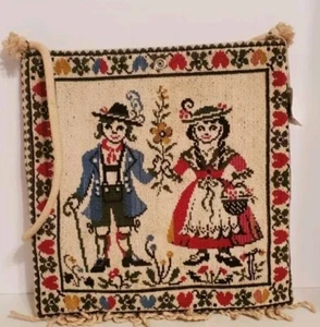 Vintage 60/ 70s Originoi Gobelin Boho Tapestry Shoulder Bag W/Tag - Picture 1 of 7