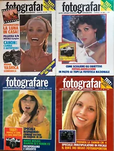 FOTOGRAFARE Rivista 12 Numeri anno 1980 - Foto 1 di 3