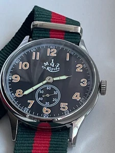 POBEDA 1MCHZ WATCH MAN WRISTWATCH 15 JEWELS VINTAGE - Picture 1 of 7
