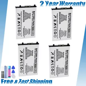 4x Akku für Nintendo Bat-GBASP-1LI,AGS-001,AGS-003,AGS-101,AGS-A-BP-USA - Bild 1 von 8