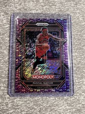 2022-23 Panini NBA Prizm Monopoly Pascal Siakam Purple Money Shimmer 17/50 #82