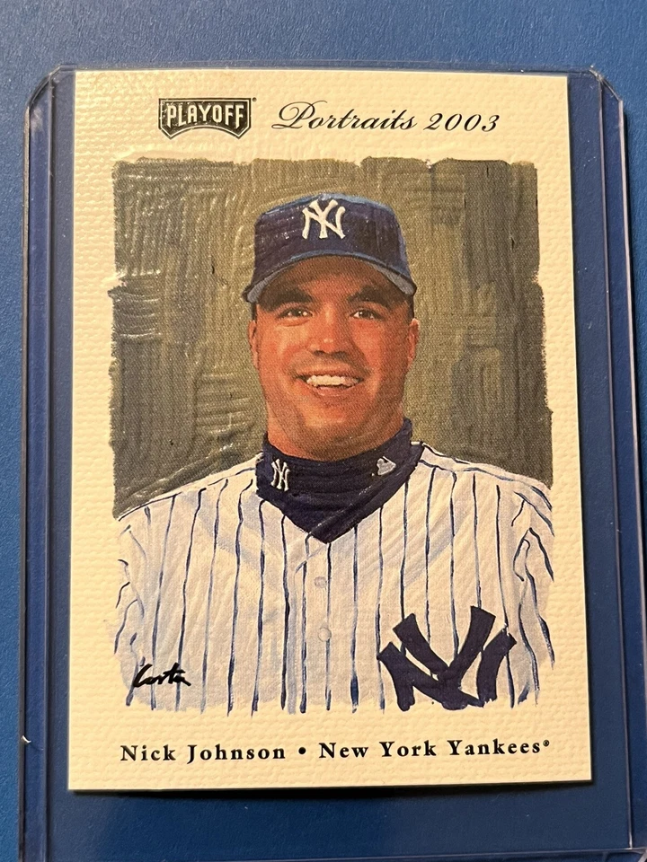 2003 (YANKEES) Playoff Portraits #114 Nick Johnson - Image 1 of 4