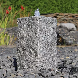 CLGarden Granit Quellsteinbrunnen GS30 Springbrunnen LED Garten Wasserspiel Set - Bild 1 von 8