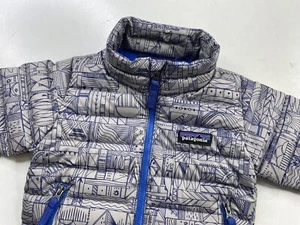 Patagonia Baby Down Sweater Toddler Size 3-6M Down Filled Zip Jacket 60520 - Picture 1 of 5