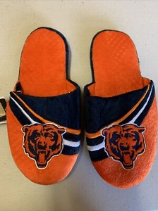 chicago bears moccasin slippers