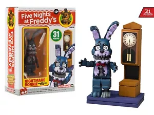 Juego de microconstrucción FNAF Nightmare Bonnie con reloj de abuelo (Serie 3) - Imagen 1 de 8
