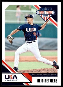 2020 Panini USA Stars & Stripes Reid Detmers USA #78