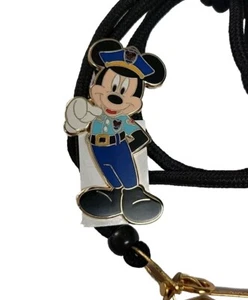WDW Disney World Security Cast Member Mickey Mouse Bolo Lanyard Exclusive NOS - Picture 1 of 4