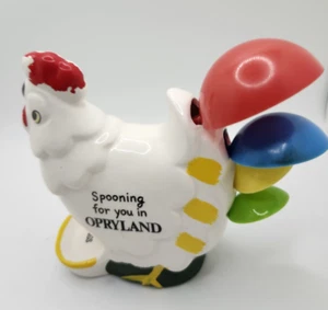 Vintage Keramik Huhn Henne Löffel für Sie in Opryland Messlöffel Japan - Bild 1 von 6