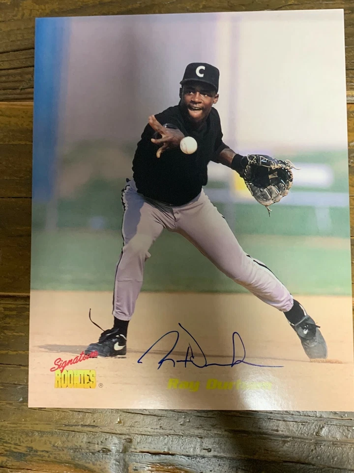 Ray Durham 8x10 signed / autographed Signature Rookies White Sox - Image 1 of 1
