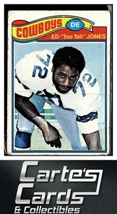 Ed Too Tall Jones 1977 Topps #314 Dallas Cowboys - Picture 1 of 2