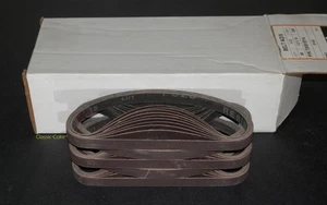 🆕 🇺🇸 Box mit 50 Bogen AO/X 70081814 1/2” x 18” 320er Körnung Schleifbänder ⭐⭐⭐⭐⭐ - Bild 1 von 3