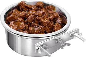 Kennel Water Bowl, No Spill Hanging Cage Crate Bowl for Cat, Small Dog Feeder -2 - Picture 1 of 12