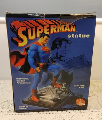 DC Direct Superman Estatua Jim Lee Edición Limitada Nueva Otra Leer Foto 1 de 4