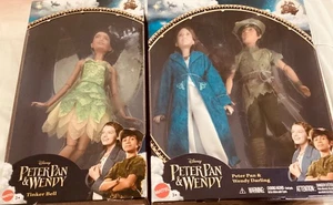 Disney Peter Pan,Wendy & Tinker Bell Barbie Dolls/ Collector Set/ 12”/  Bundle - Bild 1 von 3