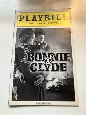 Bonnie And Clyde Broadway Playbill Jeremy Jordan - Image 1 of 4
