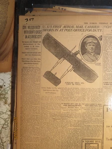 Luftfahrtgeschichtliche Zeitung 307 1. Luftpostbote postvereidigt 1912 - Bild 1 von 2