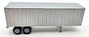Vintage HO 1:87 Unbranded Heavy Diecast Van Trailer. - Picture 1 of 7