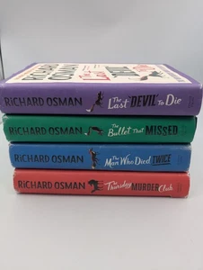 Richard Osman 4 Bücher Bundle Thursday Murder Club Hardcover Last Devil To Die - Bild 1 von 6