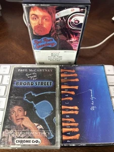 PAUL MCCARTNEY & WINGS RED ROSE SWEEDWAY CASSETTE TAPE OFF THE GROUND BROAD ST 3 - Picture 1 of 8