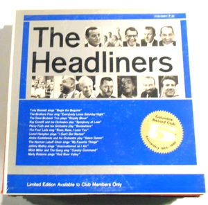 Various Artists~The Headliners Limited Edition Record Album Columbia - Picture 1 of 1