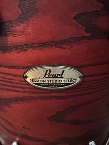 Pearl Session Studio Select 14” x 14” Floor Tom - Scarlet Ash - Colour #847 - Picture 1 of 11