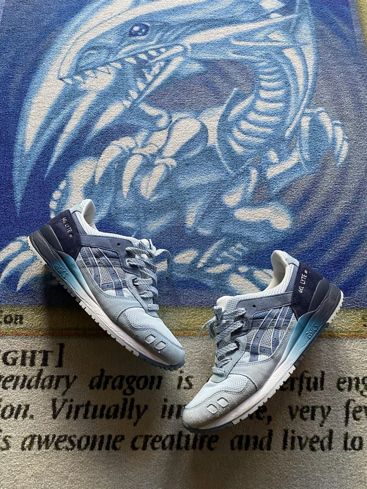 ASICS Gel Lyte III OG Arctic Sky azul medianoche para hombre talla 11,5 Kith Ronnie Feig Foto 1 de 4
