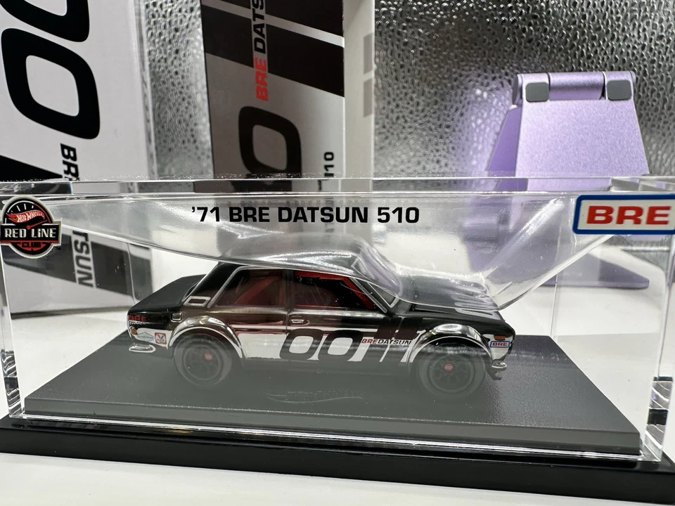 RLC Hot Wheels '71 Bre Datsun 510  Shadowchrome 00 - Image 1 of 1