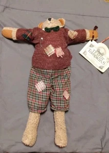 Vintage Brand New Teddy Tompkins Collectible Stuffed Bear "Edmund" - Picture 1 of 5