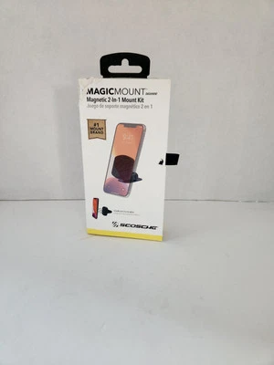 Scosche MagicMount Pro Magnetic Dash Mount -  Black/Silver - Image 1 of 4