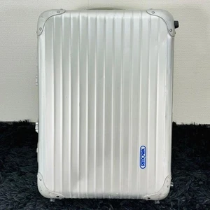 Rimowa Topas Carry Case Suitcase 2-wheels Aluminium 34L Silver - Picture 1 of 9