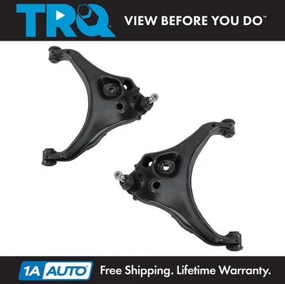 TRQ Front Lower Control Arm w Ball Joint Set For 15-21 Chevrolet Colorado Canyon - Изображение 1 из 4