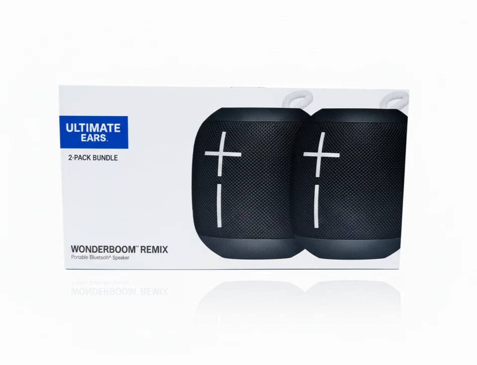 UE WONDERBOOM Remix портативный беспроводной Bluetooth-динамик - комплект из 2 штук! - Изображение 1 из 4