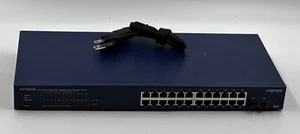 NETGEAR GS724TP V2 ProSAFE 24-Port Gigabit Smart Switch and PoE+ and 2 SFP Ports - Picture 1 of 8