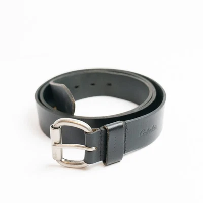 Cinturón Cabela's Negro Grano Completo Cuero Búfalo Talla 48 Foto 1 de 4