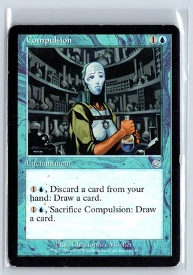 COMPULSION - Torment – MTG Magic the Gathering Card - Uncommon - Image 1 of 4