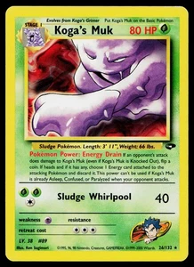 Koga's Muk 026/132 Gym Challenge Raro - Imagen 1 de 2