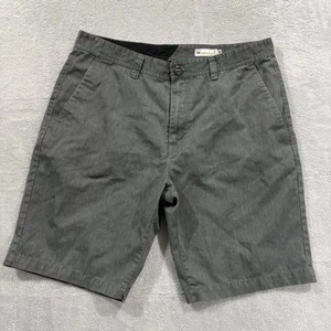 Volcom Chino Shorts Men 38 Gray Preppy Summer Formal - Picture 1 of 8