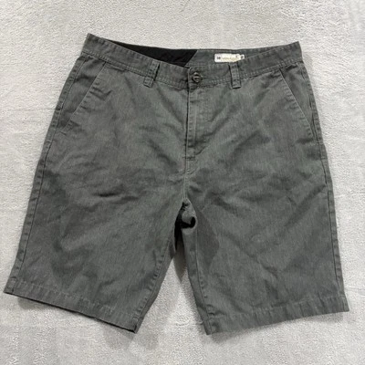 Volcom Chino Shorts Men 38 Gray Preppy Summer Formal - Image 1 of 4