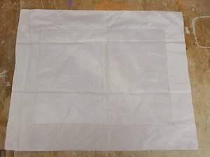 Frette Solid Beige 100% Silk 16 X 20 Pillow Cover - Picture 1 of 7