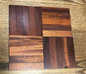 Dedos de suelo de parquet de caoba recuperados 400 piezas 1 m² - 115 mm x 24 mm - Imagen 1 de 4