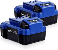 1~2X 6Ah /5Ah Li-ion Battery for Kobalt 24V Max Cordless Tools KB624-03 KB524-03