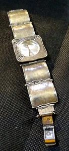 Reloj Silpada Sterling Square Link 7 1/4" = Funciona muy bien - Imagen 1 de 8