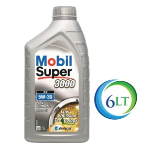 6 LITRI OLIO MOTORE MOBIL 5w30 SUPER 3000 XE FULL SYNTHETIC ACEA C3 API SM/SL - Foto 1 di 4