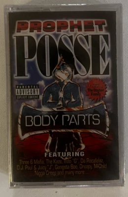 Prophet Posse Body Parts Three 6 Mafia Project Pat Gangsta Boo Kaze Rare G Funk - Image 1 of 2