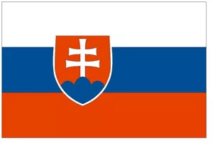 Slovakia International Flag Sticker Decal F459 - Picture 1 of 1