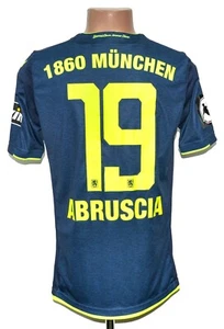 MÜNCHEN 1860 2018/2019 FUSSBALLTRIKOT MATCH ISSUE ABRUSCIA #19 MACRON GRÖSSE M - Bild 1 von 7