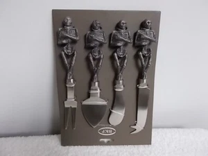 BKP Designs Halloween Metall Skelette Käse Dip Spreads Vorspeise Messer Set - Bild 1 von 3