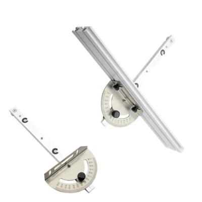 Adjustable Angle Miter Gauge for Woodworking Table Saw with Track Stopper - Image 1 of 4