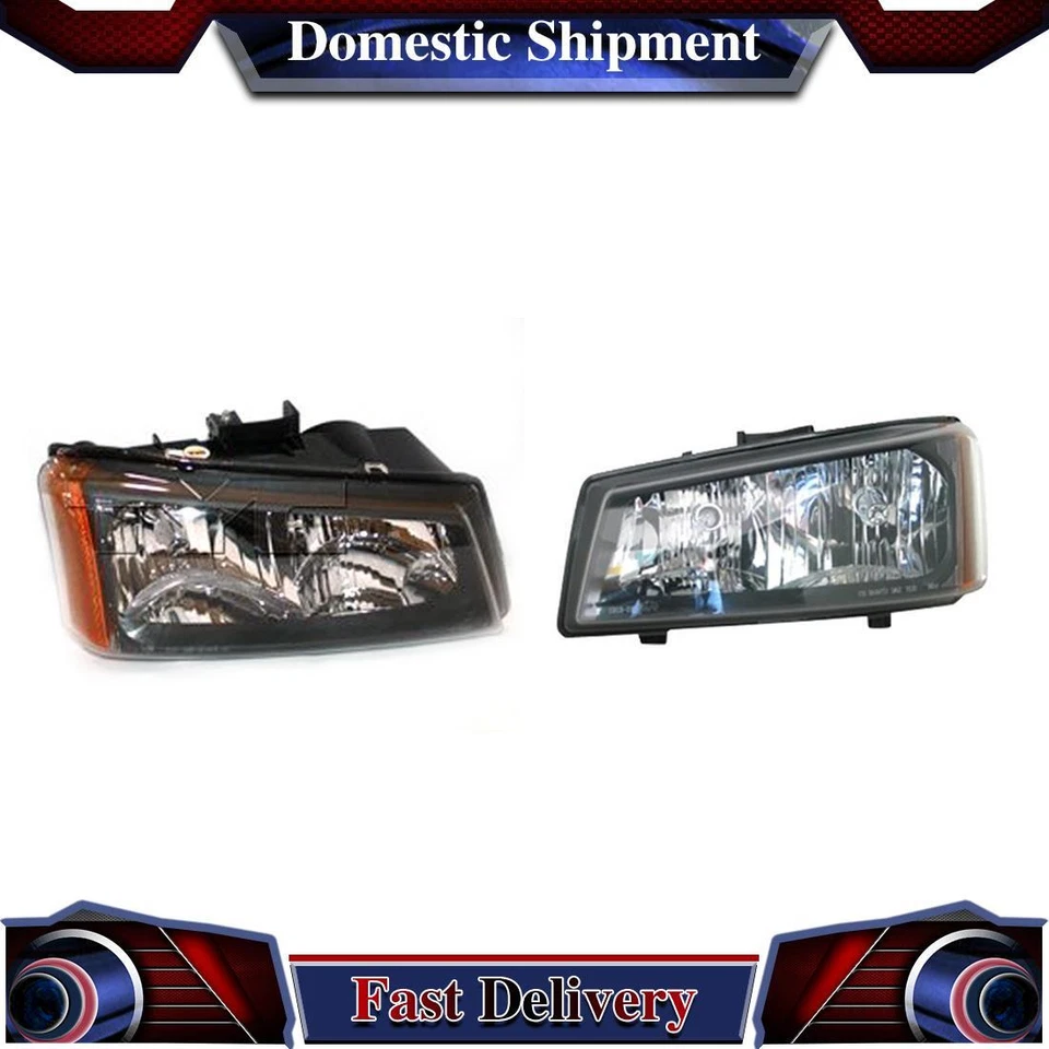 TYC 2X Left Right Headlight Assembly For Chevrolet Silverado 3500 HD 2007 - Image 1 of 4